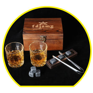 Cadeau de Noël de Thanksgiving Ensemble de verres à liqueur 10 oz Multi Style Crystal Rocks pour rhum et cocktail <span class=keywords><strong>Scotch</strong></span> Bourbon - Product Image 3