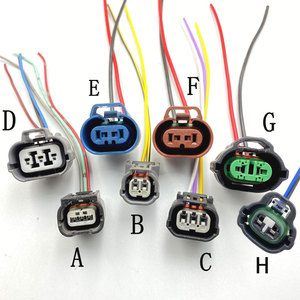 Universal 1 2 3 4 6 8 10 12 P Pines para Conectores eléctricos automotrices Arneses de cableado aislados de PVC para automóviles - Product Image 1