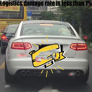 Alerón Trasero de Material PU en Color Imprimado para Audi A6 C6 2005 2006 2007 2008 2009 2010 2011, Accesorios para Automóviles - Product Image 2