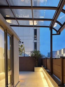 กันสาดอลูมิเนียมแบบฝาพับกันสาดกระโจมอลูมิเนียม - Product Image 6