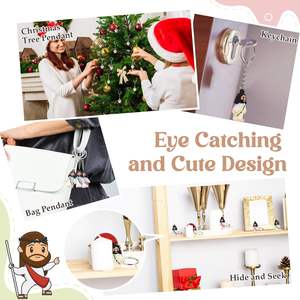 Mini ornements <span class=keywords><strong>religieux</strong></span> de Pâques en gel de <span class=keywords><strong>silice</strong></span> écologique, porte-clés Jésus t'aime, petites figurines de Jésus, jouets en vrac, porte-clés - Product Image 5