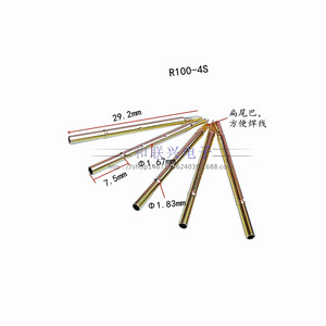 Tube de sonde de test R100 4S, 1.67mm, en métal, pour pièces et accessoires d'instruments - Product Image 3