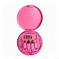 Ensemble de câbles multifonctions USB-C à charge rapide 60W avec gaine en PVC pour téléphone portable