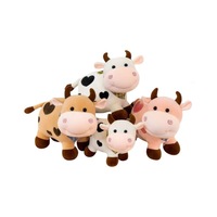 Peluche de veau mignonne super douce, anti-stress, cadeaux de fête pour les couples et les étudiants