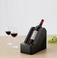 Refroidisseur à vin, pour bouteilles de vin et de champagne, refroidisseur à vin pour une seule bouteille, garde au frais jusqu'à 24h, refroidisseur sans glace pour les fêtes de Noël