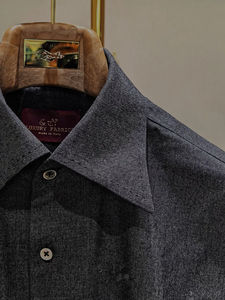 Magnifique <span class=keywords><strong>costume</strong></span> pour <span class=keywords><strong>homme</strong></span> sur <span class=keywords><strong>mesure</strong></span> en tissu de laine de marque italienne à double boutonnage, six boutons, revers en pointe, <span class=keywords><strong>demi</strong></span>-toile - Product Image 5