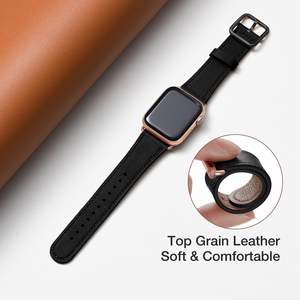 Tali Jam Tangan Lionorm Unik Bahan Kulit Asli 40-49mm, Tali Pengganti untuk IWatch Seri 10 9 8 7 6 5 4 3 <span class=keywords><strong>2</strong></span> 1 SE Ultra - Product Image 6