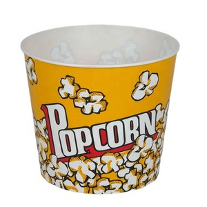 Factory custom printing popcorn bucket porcorn tub paper cup