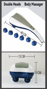 Massageador massageador com 3 conjuntos de cabeças, massageador e músculos do corpo, vibração elétrica, martelo fino, de mão, com 3 conjuntos de cabeças, 2022 - Product Image 5