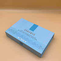 Caja de Regalo Magnética con Tapa Abatible en Forma de Libro, de Cartón Rígido, para Cosméticos y Cuidado de la Piel, con Impresión a Cuatro Colores en Dorado/Plateado, EVA/Algodón Perlado