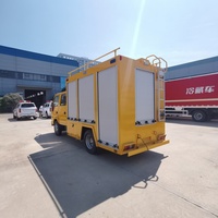 Camioneta Isuzu de Doble Cabina 4x2 Diésel, Vehículo Especial para Rescate y Mantenimiento, Vehículo de Rescate de Ingeniería