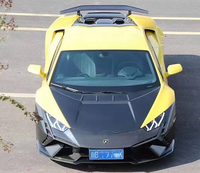 LP580 Lp610 EVO Actualización a Tecnica Style Carbon Fiber Full Set Body Kits para Lamborghini Huracan