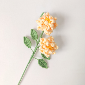 <span class=keywords><strong>Bouquet</strong></span> tricoté au crochet bon marché pour la décoration <span class=keywords><strong>de</strong></span> la maison fleur gardénia brindilles produit fini - Product Image 4
