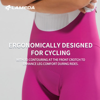 Lameda Cuissard à bretelles de cyclisme pour femmes, cuissard à bretelles en tissu italien de très haute qualité