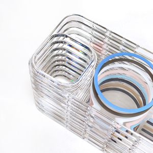 Cứng PC Bảo Vệ Từ Trường Hợp Điện Thoại Cho <span class=keywords><strong>iPhone</strong></span> 16 15 14 13 Không-Vàng Cover Quay Lại Chống Sốc Chống-Drop Shipping <span class=keywords><strong>Bumper</strong></span> Đồng Bằng - Product Image 3