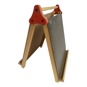 Lavagna Educativa in Legno per Bambini da 15 Pollici, Cavalletto in Legno Personalizzabile - Product Image 2