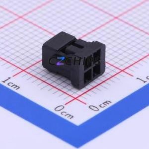 A2211H-2X02P Housing (Wire-to-Board / Wire-to-Wire) P=2mm Connector ( Jack Structure: 2x2P )( Pitch: 2mm )( Row Spacing: 2mm ) - Product Image 1