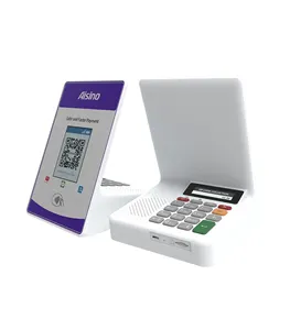 Q161 Terminal de paiement mobile NFC à double écran 4G/Wi-Fi