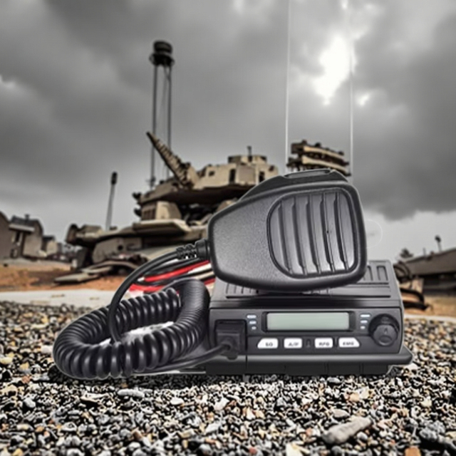 MYT-925 Small CB Car Mobile Radio Two Way Radio Vehicle Base Station Radio Walkie Talkie Transceiver