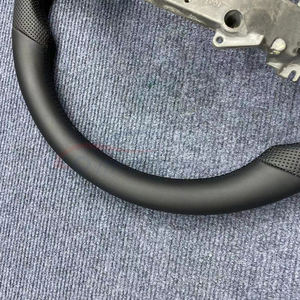 Volant en Fiber de carbone personnalisé pour <span class=keywords><strong>Ford</strong></span> Mustang <span class=keywords><strong>Focus</strong></span> Ranger Raptor F150 volant F250 Explorer MK2 <span class=keywords><strong>MK3</strong></span> MK7 GT <span class=keywords><strong>ST</strong></span> XR6 - Product Image 4