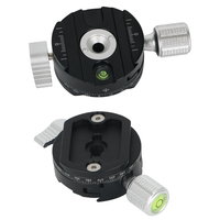 Accesorios para Cámara al por Mayor, Repuesto de Trípode, Cabezal de Trípode con Gimbal Panorámico de 360 Grados, Placa de Liberación Rápida para Cámara DSLR