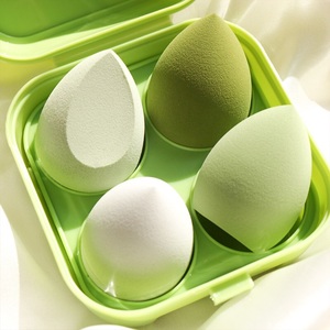 Venta al por Mayor de Fábrica, Juego de 4 Esponjas de Maquillaje de Belleza Personalizadas, Multicolores, Libres de Látex - Product Image 4