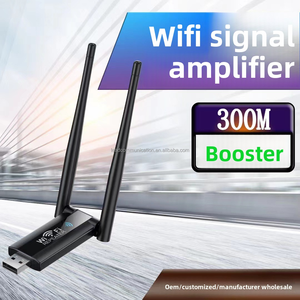 Extensor de enrutador de red inalámbrico 802.11N/B/G 2 * amplificador de señal de antena amplificador y repetidor <span class=keywords><strong>Wifi</strong></span> - Product Image 2