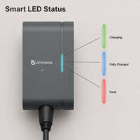 OEM ODM EVSE 11KW Tiga Fasa Tipe 2 OCPP 1.6J 16A Pengisi Daya Colokan Terpasang di Dinding IP66 Enclosure CE ROHS APP+WiFi+RFID Dapat Disesuaikan