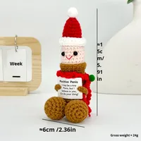 Poupée pénis en crochet faite à la main avec carte d'affirmation, cadeau drôle et original pour enterrement de vie de jeune fille