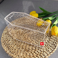 Caja de cría de alta calidad para insectos pequeños y reptiles, terrario acrílico con forma de ataúd para tarántulas y arañas saltadoras, cuadrado de Halloween