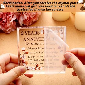 Regalos para mamá, placa de cristal, refranes grabados, te amo realmente, regalo de cristal especial para cumpleaños, día de la madre - Product Image 4