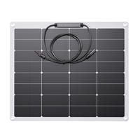 Panneau solaire flexible ultra-fin flottant AHONY eGo S80W 80W, efficacité de 25,8 %, cellule à contact arrière pour bateau, camping-car, camping, façade