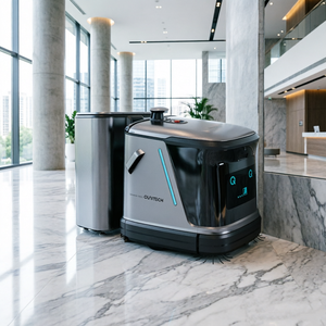 Aspiradora Robótica Ounitech Q3-G con Limpieza Inteligente por IA, Tanque de Agua, Recarga Automática para Oficinas y Edificios con Navegación Automática - Product Image 1