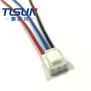 Hot Sale Wire Harness VH 3.96 XH 2.54 PH 2.0 JST/MOLEX 3 Pin Connector Wire Harness