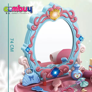 Jeu de simulation de <span class=keywords><strong>maquillage</strong></span> pour enfants, table de <span class=keywords><strong>maquillage</strong></span> et chaises pour filles - Product Image 3