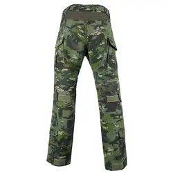 メンズ グリーン CP G3 タクティカル フロッグスーツ シャツ & パンツ カモフラージュ 長袖 タクティカルユニフォーム - Product Image 6