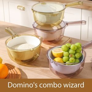 Cesta Escurridora Multifuncional de Plástico para Frutas y Verduras, para Lavar Arroz en la Cocina, Venta al por Mayor - Product Image 6