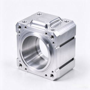 Boîtier mécanique en aluminium et laiton usiné sur mesure CNC 5 axes, bloc de cavité en alliage haute précision, sur mesure selon vos dessins - Product Image 1