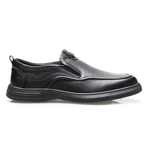 Chaussures décontractées en PU pour hommes, automne-printemps, pour mariage, à bout pointu, antidérapantes, à enfiler, avec soutien de la voûte plantaire, grandes tailles, pour le bureau et la carrière - Product Image 5