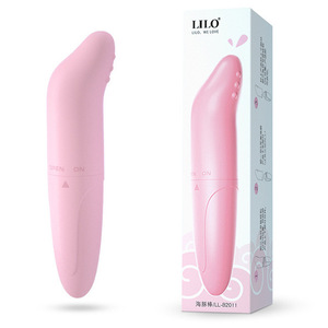 Lilo Dolphin <b>Vibrating</b> <b>Wand</b> Pink USB Rechargeable For Women Massage Toy - Product Image 1