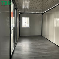 Dimensions de la Tiny House personnalisables, maison-conteneur démontable de 20 pieds, bureau, salle de sport, abri de jardin, entrepôt, jardin extérieur