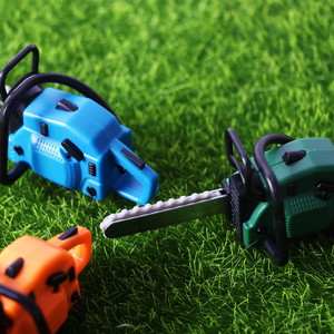 Puppenhaus-Simulation Rasenmäher Elektrische Säge Mini-Gadget Garten Outdoor Gartenarbeit Landschaftsgestaltung Ornamente - Product Image 5