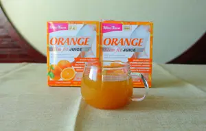 오렌지 농축물 풍미 과일 주스 음료 분말 즉시 주스 분말 향낭 오렌지 주스 Detox