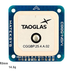 MATEK MATEKSYS GNSS M9N-5883 GPS ระบบระบุตำแหน่งที่แม่นยำสำหรับโดรนแข่งระยะไกล อะไหล่เครื่องบินควอดคอปเตอร์ DIY - Product Image 6