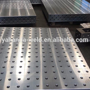 Table de soudage 3D en fonte de précision D16, plateforme modulaire, fixations pour structure en acier, carrosserie automobile, soudage robotisé - Product Image 2
