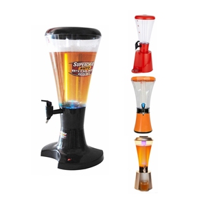 Yüksek kaliteli 1.5L 2L 2.5L 3L <span class=keywords><strong>4L</strong></span> 5L LED işıklı Bar suyu bira otomatı buz tüpü ile masa üstü bira kulesi - Product Image 4