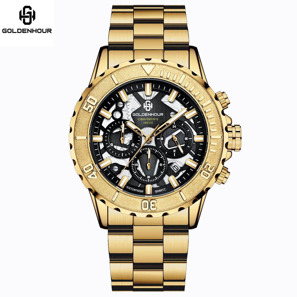 GOLDEN HOUR GH137 - Multi Function Men display picture 3