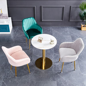 Canapé avec dossier pour fille, Chaise de maquillage en velours, pour ordinateur, princesse, nouveau, <span class=keywords><strong>lot</strong></span> de <span class=keywords><strong>4</strong></span> - Product Image 6