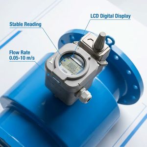 เครื่องวัดอัตราการไหลแบบหน้าแปลน DN150 เครื่องวัดอัตราการไหลขนาดเส้นผ่านศูนย์กลางใหญ่สำหรับท่อส่งน้ำในเทศบาล - Product Image 5