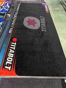 Waterproof Nylon <strong>Doormat</strong> with Rubber Backing <strong>Large</strong> Size Garage Mat for Motorcycle Bike Entrance Door Mat for Home Workshop - Product Image 6